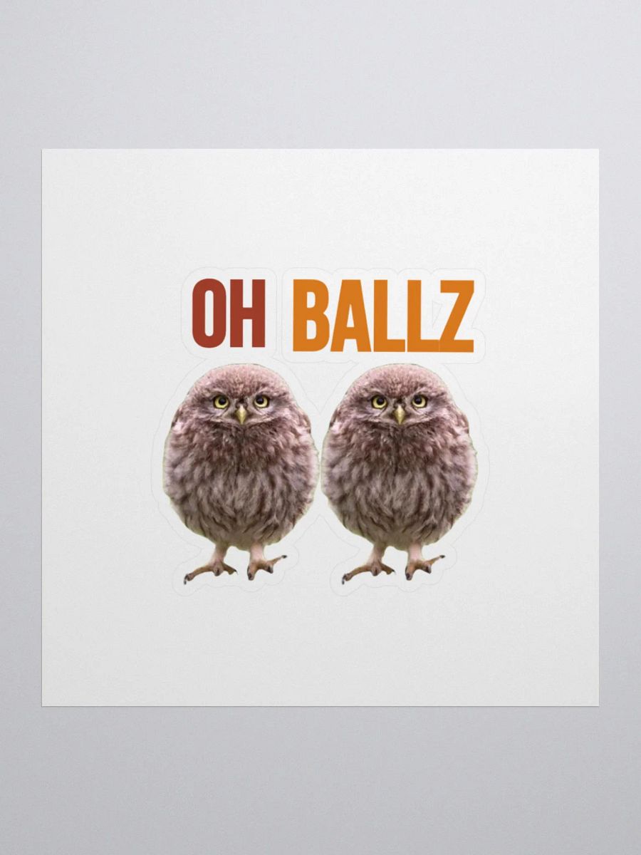 Oh Ballz Sticker product image (1)