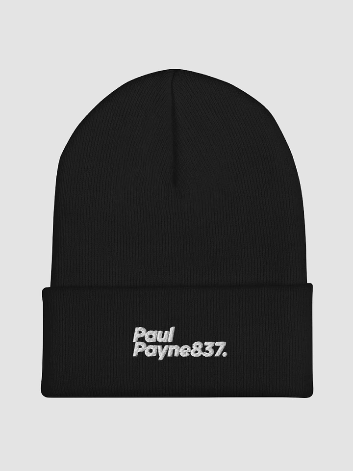Paul Payne837 Embroidered Cuffed Beanie Yupoong 1501KC product image (1)