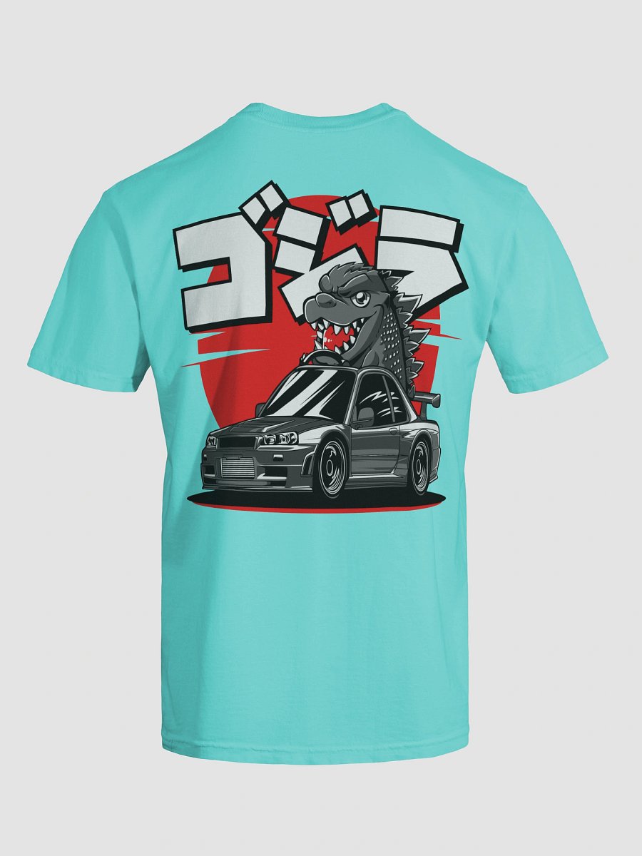 Godzilla Ride Comfort Colors Tee product image (83)