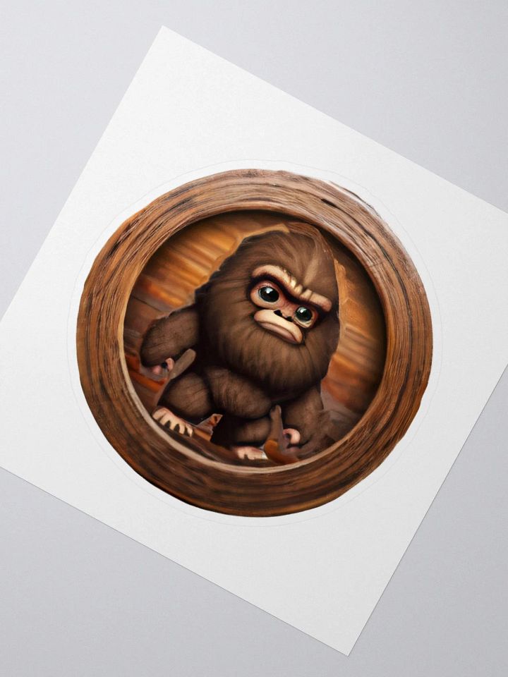 Sasquatch Coin Sticker! product image (2)