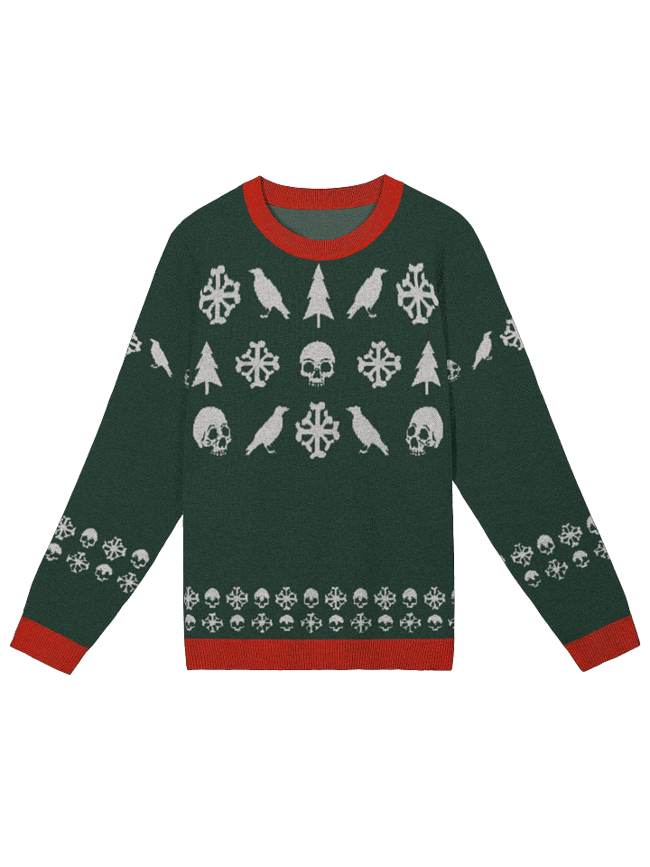 Green Kay_of_the_Dead Christmas Sweater product image (1)