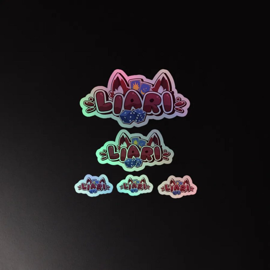 Liari Holographic Sticker Set product image (2)