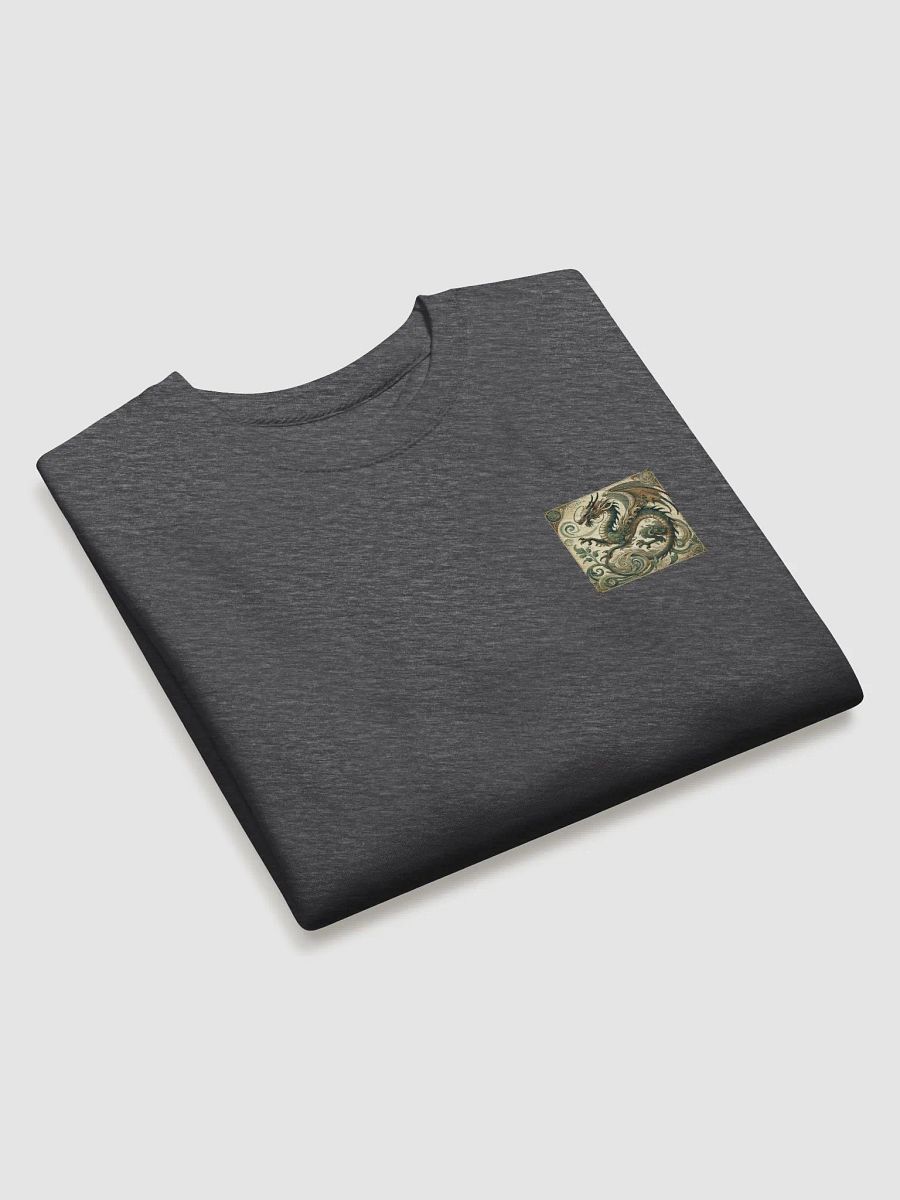 Majestic Western Dragon Art Nouveau Long Sleeve Shirt product image (13)