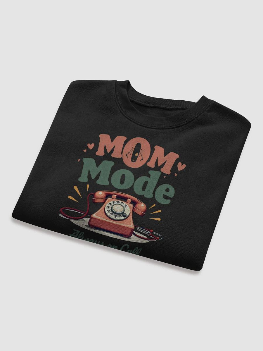 Mom Mode Vintage Phone Crop Sweatshirt product image (24)
