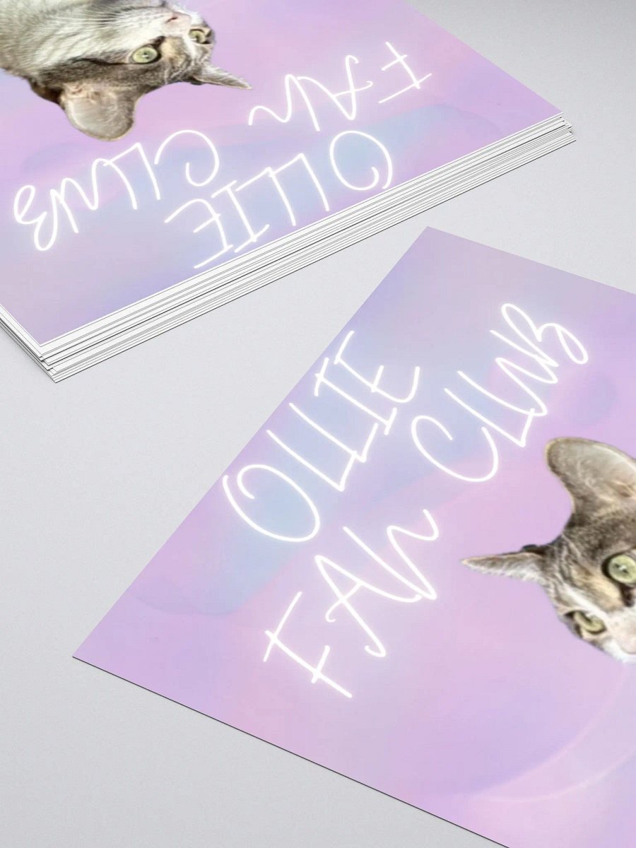 "OLLIE FAN CLUB" Sticker product image (7)