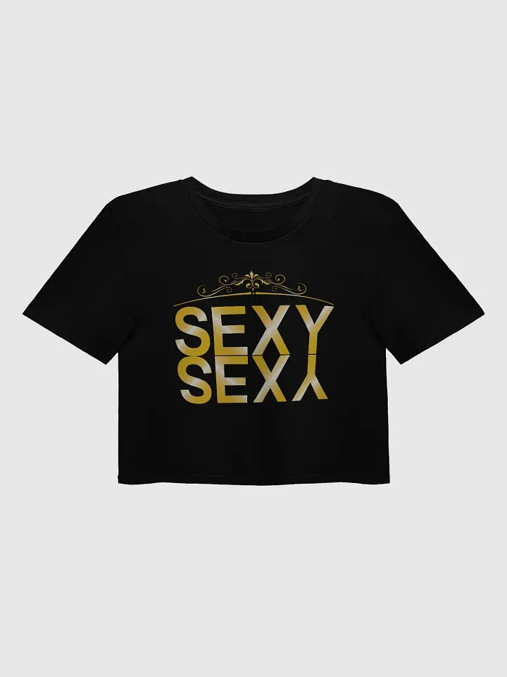 Reflective Sexy Gold Crop Top product image (1)