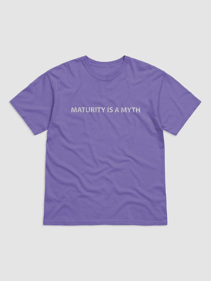 Maturity Is A Myth Violet Tee product image (1)