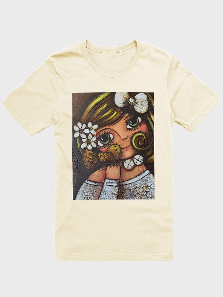 Whimsical Eyes Floral T-Shirt product image (1)
