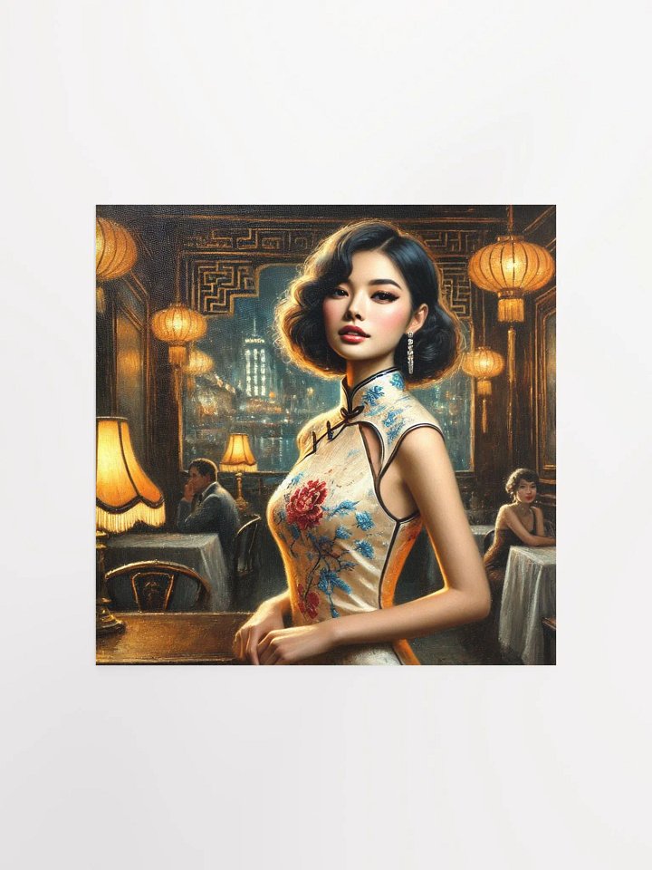 Shanghai Vibes Mademoiselle Poster product image (1)