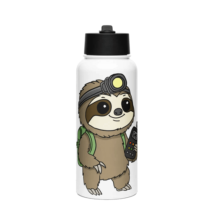 Stainless Steel Water bottle With Straw - EMF product image (1)