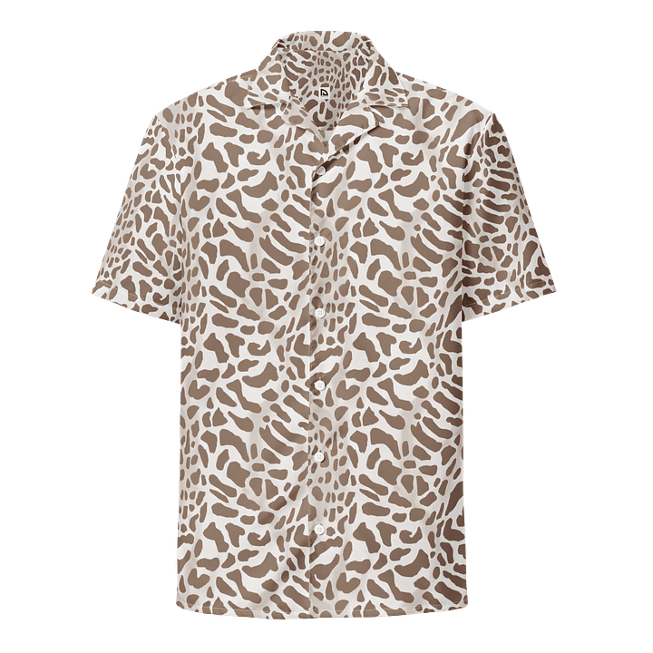 Cappuccino Giraffe Hawaiian Shirt product image (1)