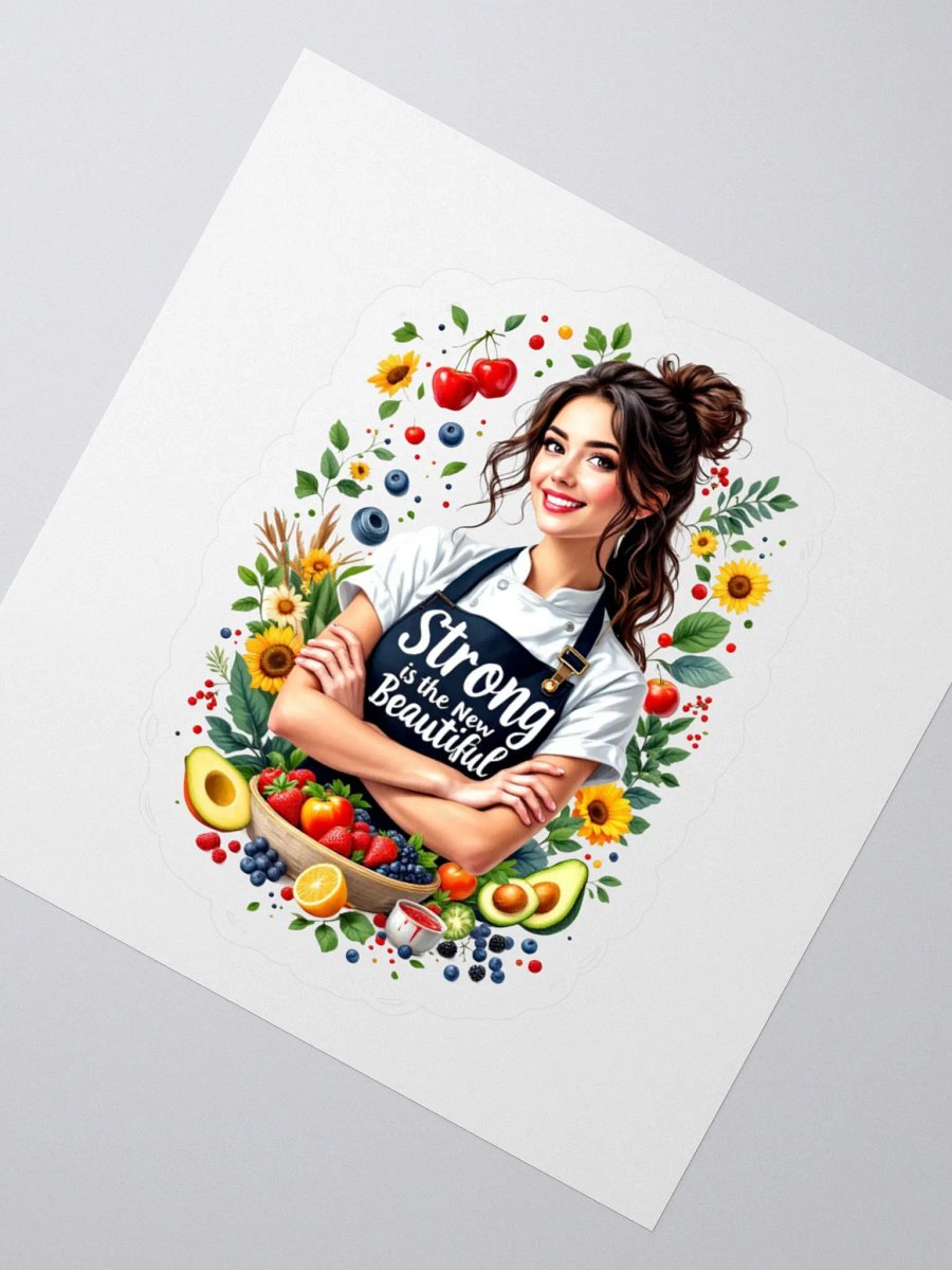Strong is the New Beautiful Kiss Cut Stickers product image (5)
