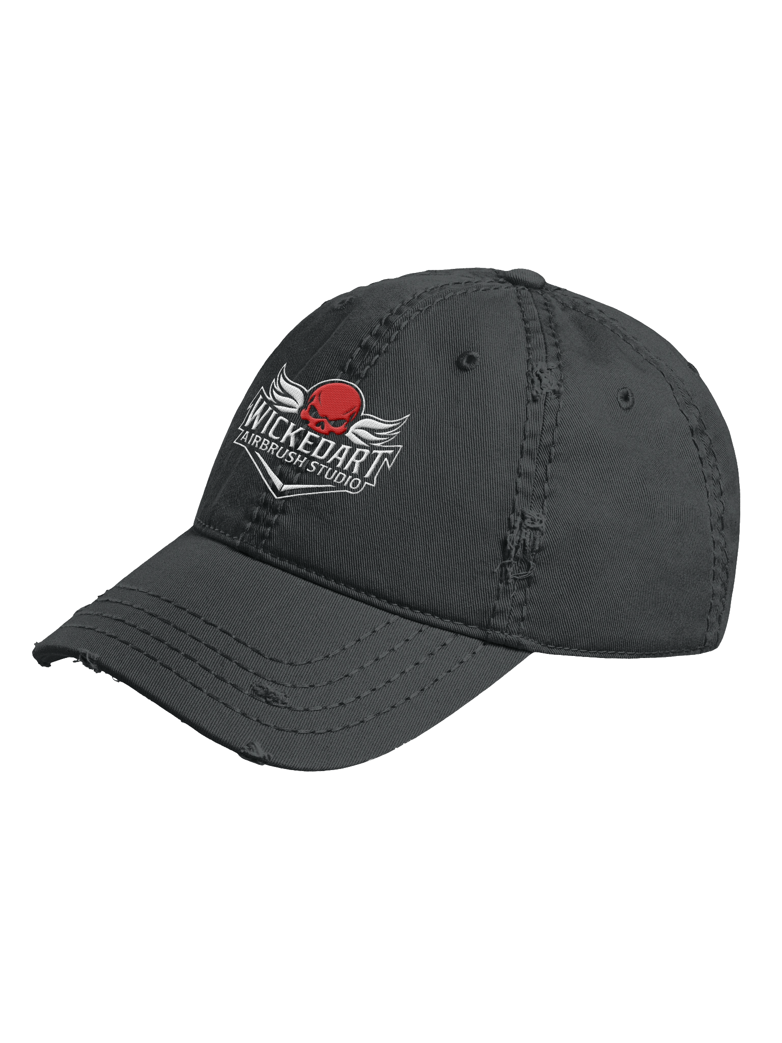 Crimson Crest Embroidered Cap — Artist Edition product image (2)