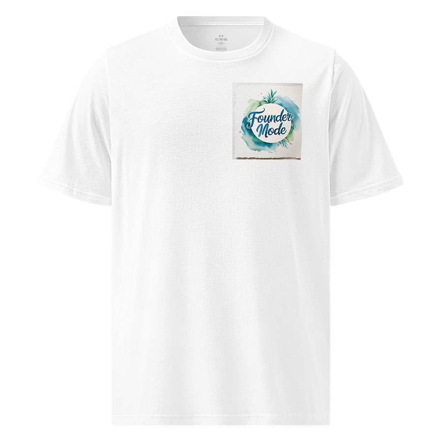 Founder Mode Watercolor Athletic T-Shirt product image (1)