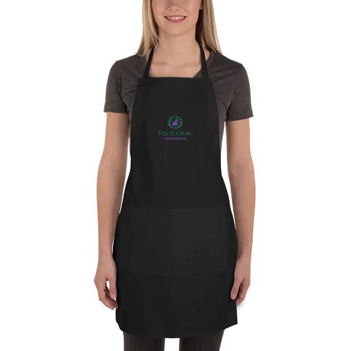 Fox & Crow Embroidered Apron product image (2)