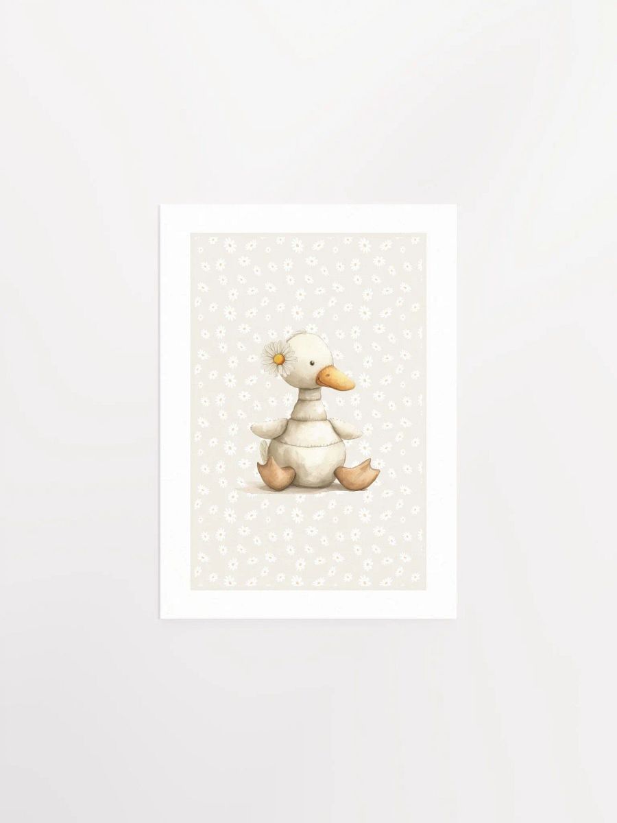 Boho Daisy and Goose Nursery Print product image (2)