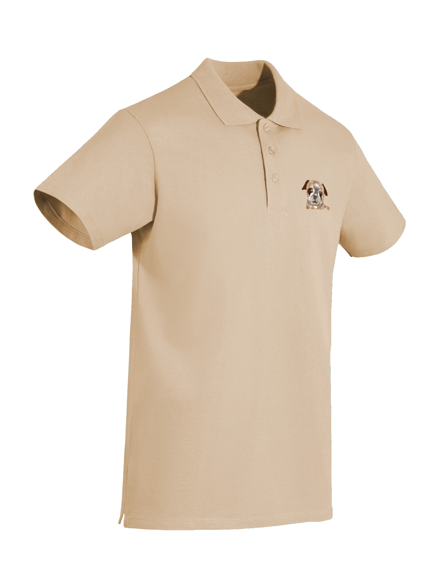 Pug Watercolour Premium Polo Shirt product image (5)