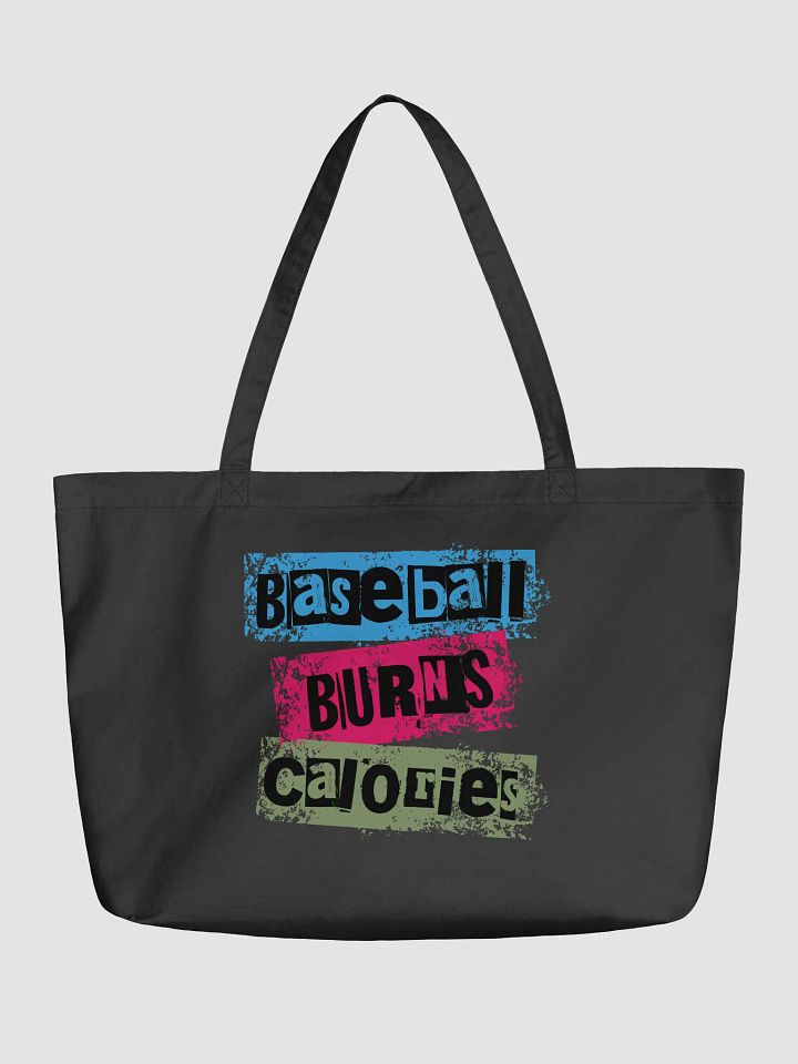 Baseball Burns Calories Artistic Tote Bag product image (2)