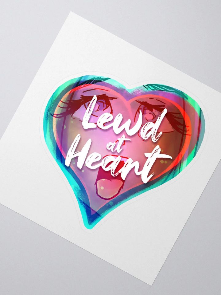 Lewd at Heart Sticker product image (2)