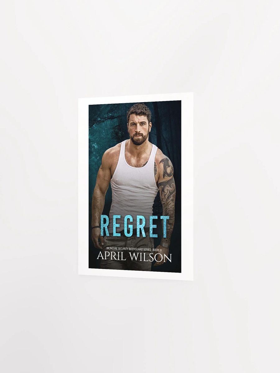 Poster - Regret book cover product image (2)