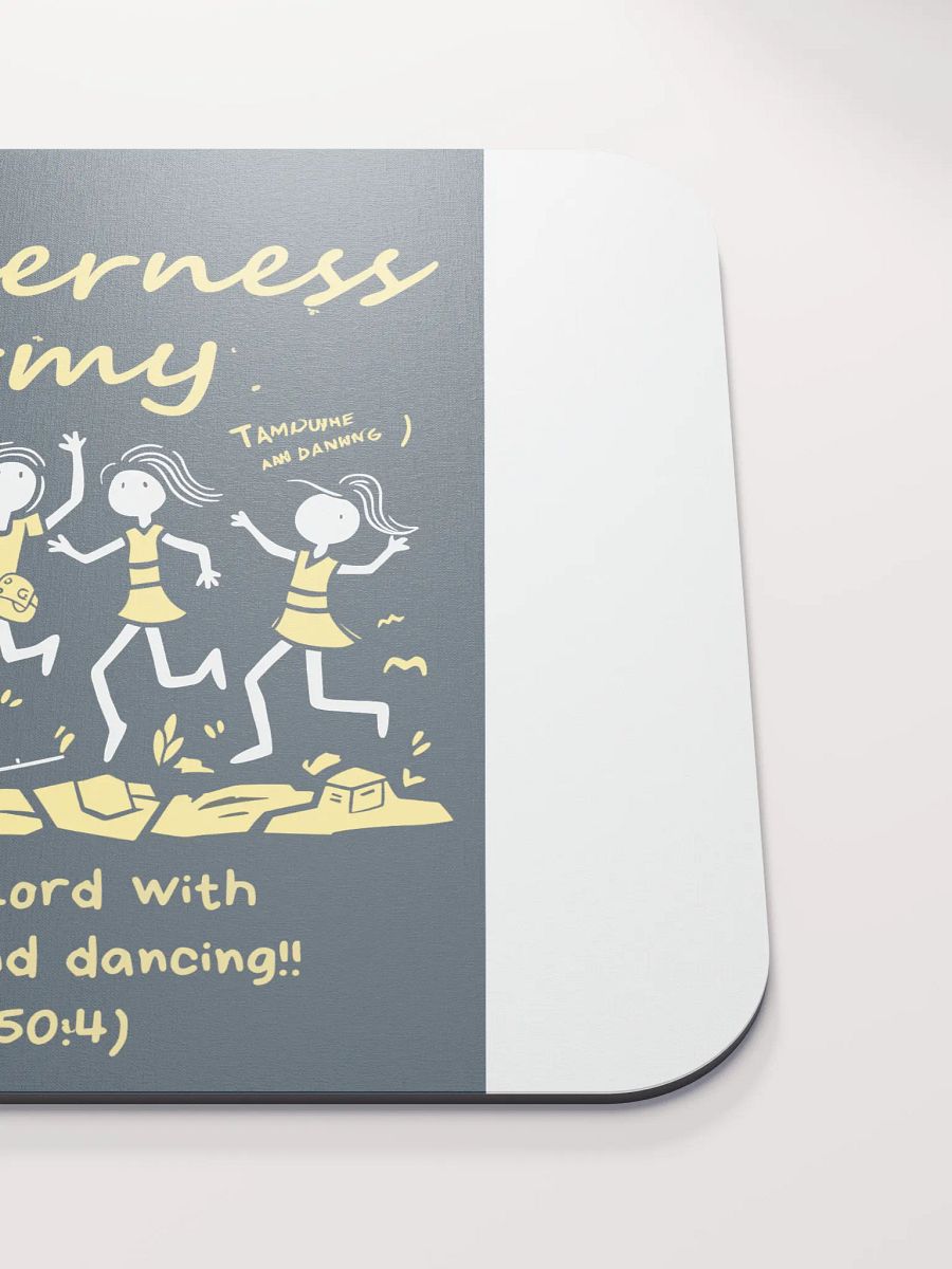 Wilderness Army Tambourine Dance Mouse Pad product image (5)