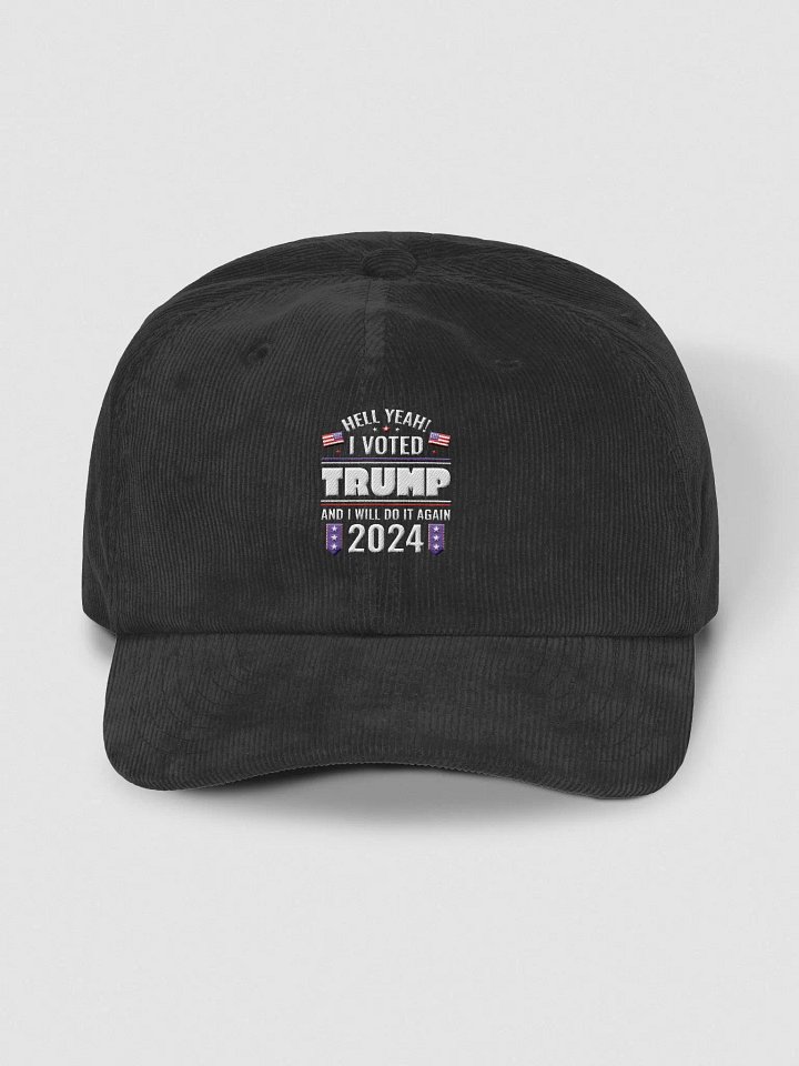 I Voted Trump 2024 - Corduroy Dad Hat Embroidered product image (1)