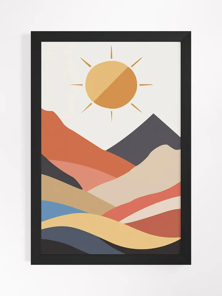 Luminous Horizon Framed Poster product image (4)