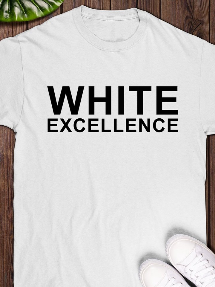 White excellence T-Shirt product image (1)
