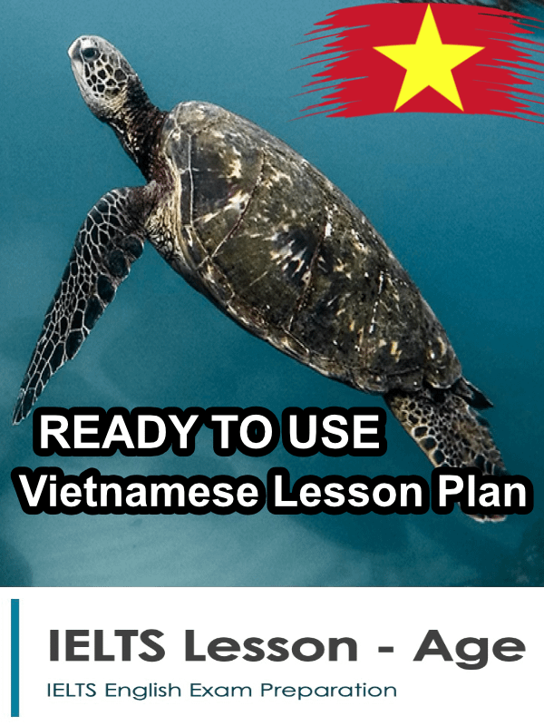 Ready to use Vietnamese IELTS Lesson plan I Subject 'AGE' product image (1)