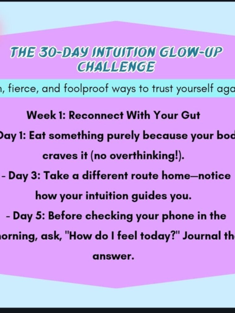 Rebuilding Intuition After Gaslighting: A Shadow Work Journal with Red Flag Dictionary & 30-Day Challenge product image (4)
