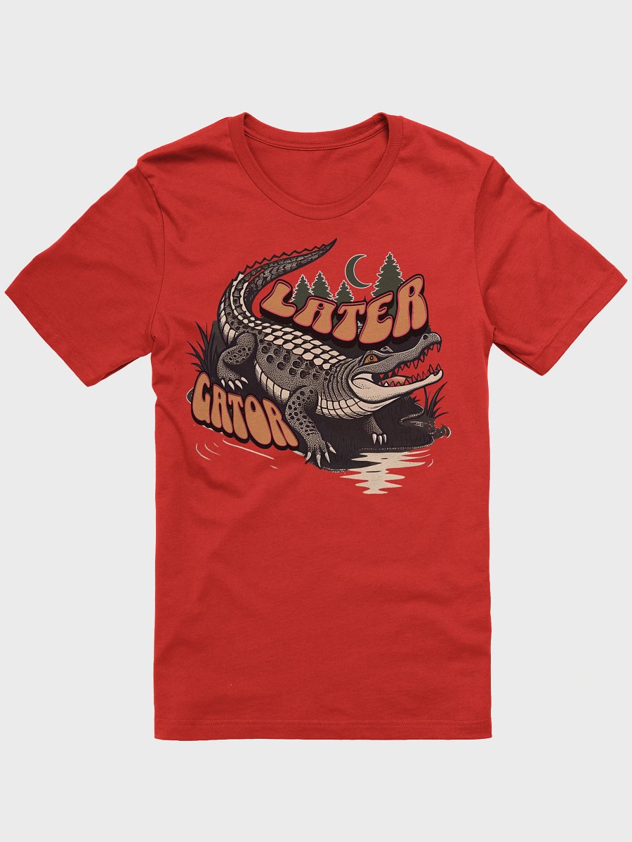 Later Gator Moonlight Alligator T-Shirt product image (13)