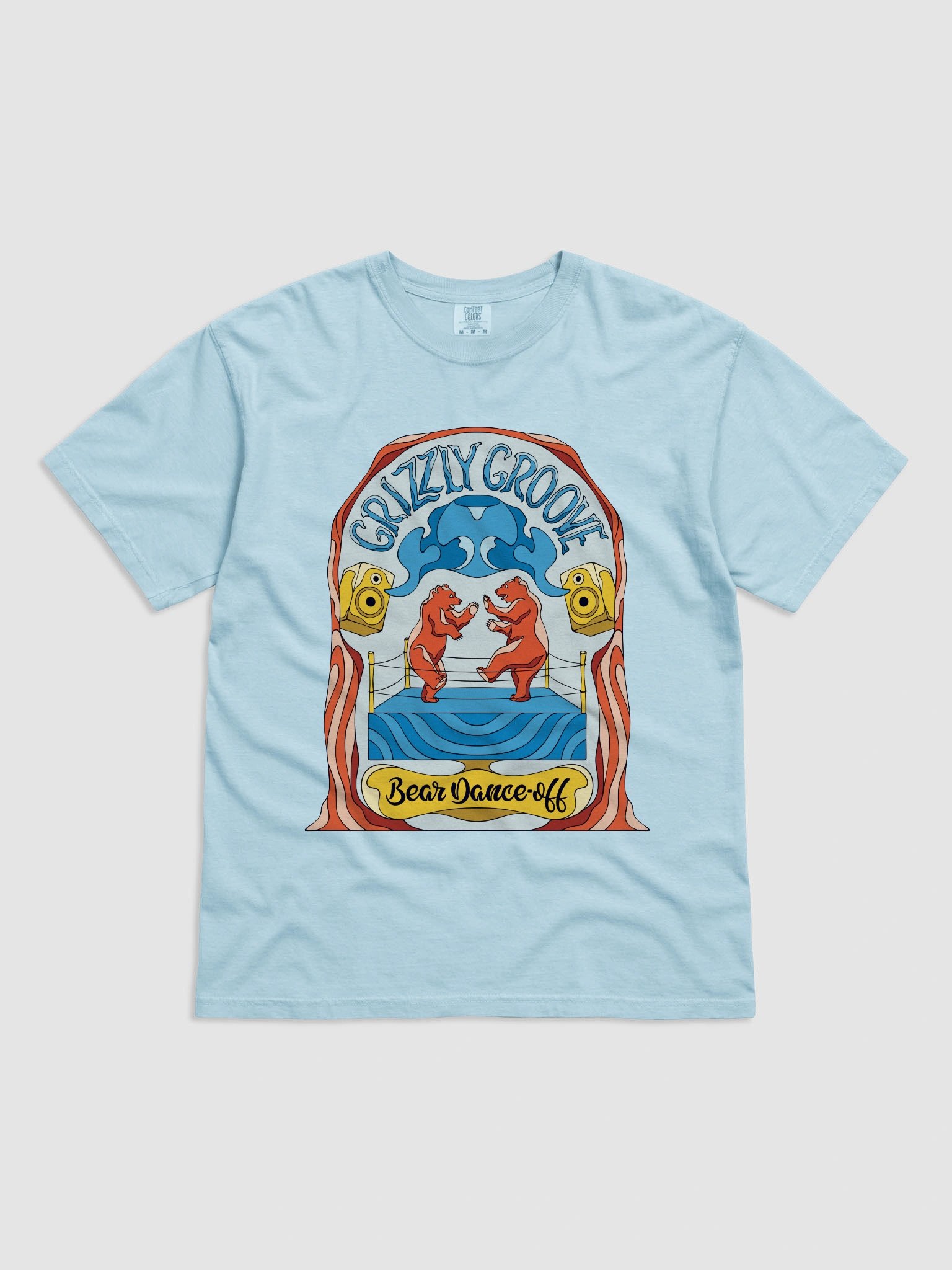 Grizzly Groove Unisex T-shirt product image (1)