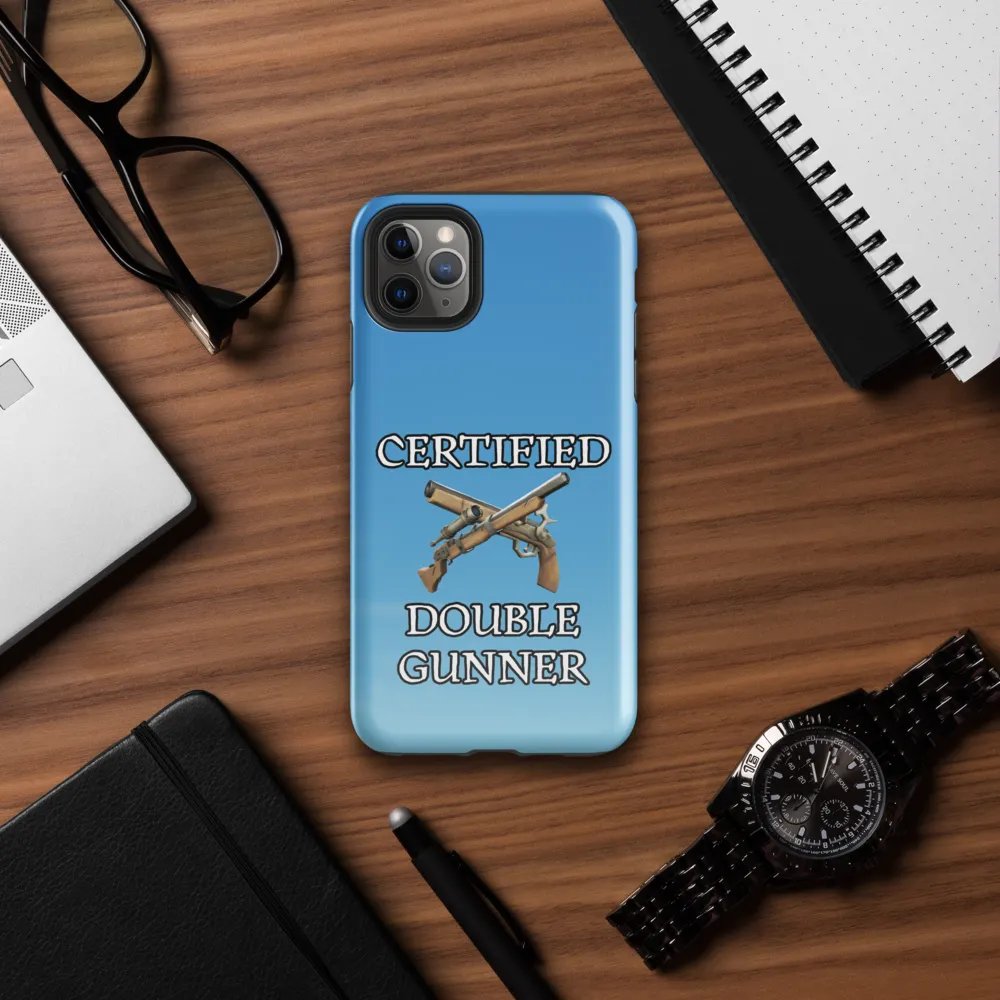 Certified Double Gunner iPhone Case product image (39)