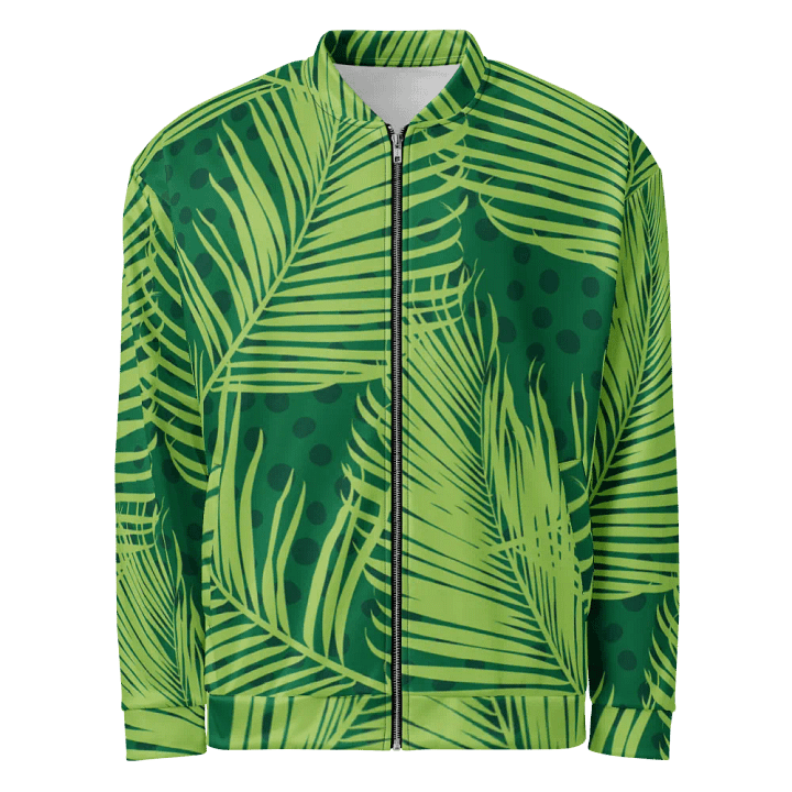 Tropical Layers All-Over Bomber Jacket product image (1)