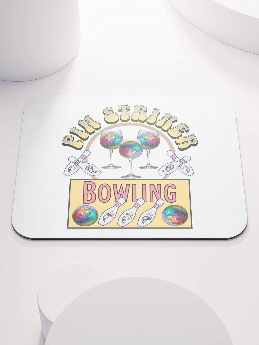 Pin Striker Bowling Mouse Pad product image (1)