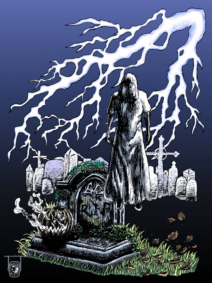 Phantom Series- Phantom V- Halloween Night (color variant)- Poster Print product image (1)