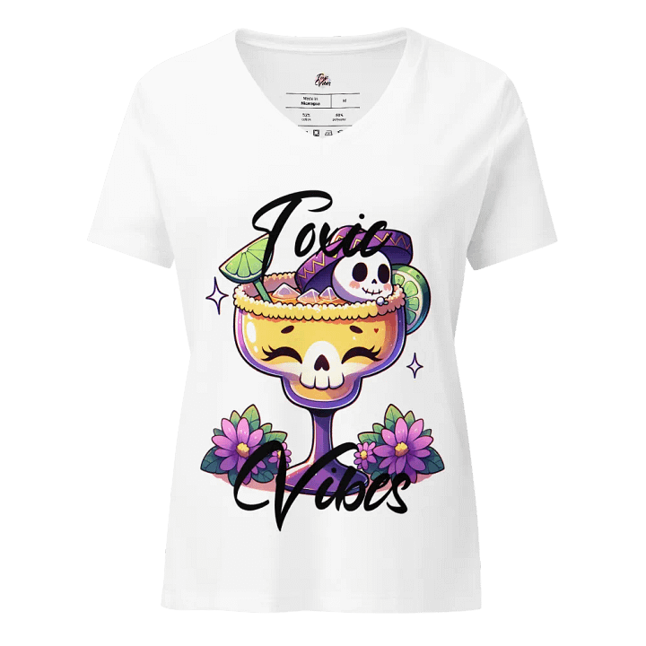 Margarita Toxic Skull Women's Tee product image (1)