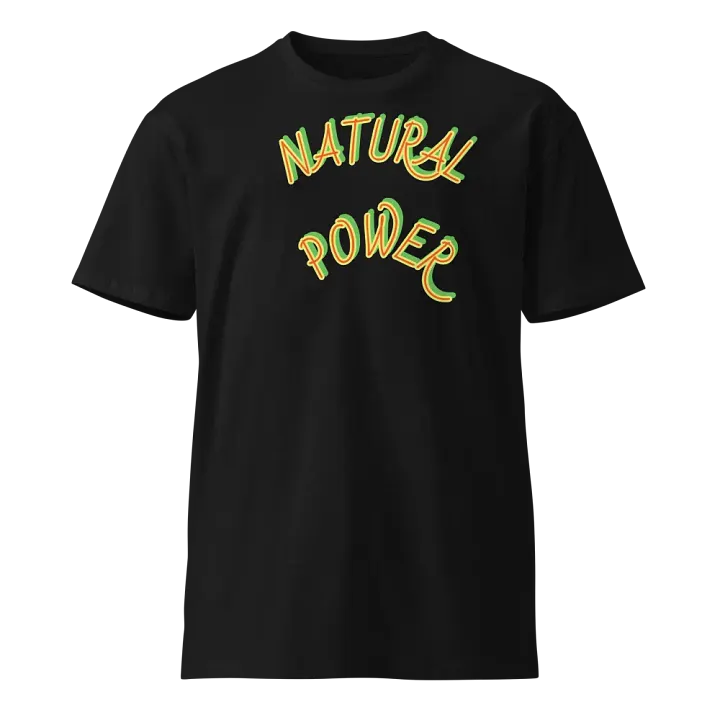 Natural Power Bold Unisex Tee product image (1)