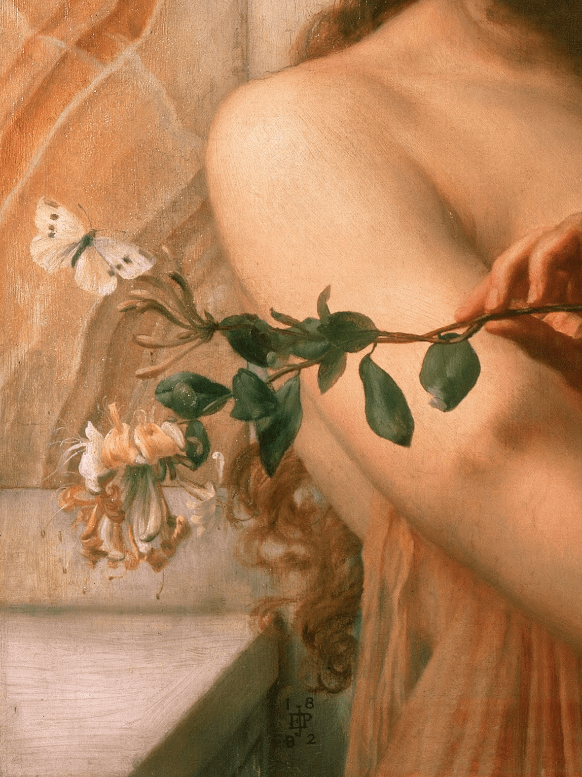 "Psyche in the Temple of Love" by Edward Poynter Print product image (3)