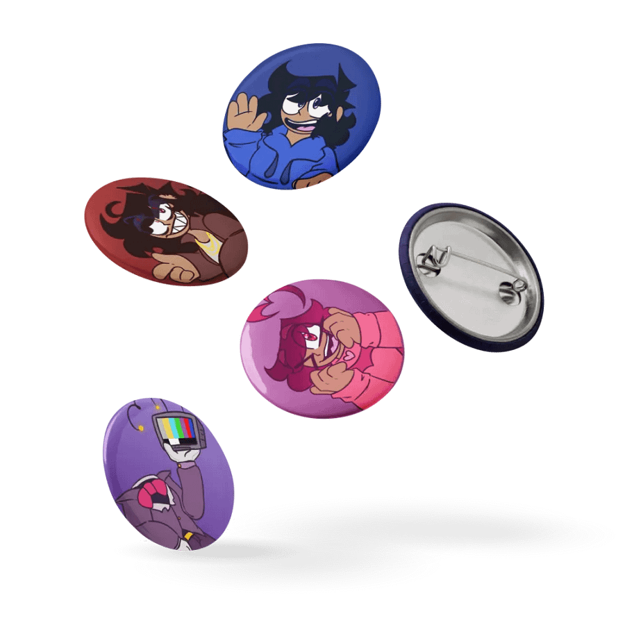 The Gang Pin Button set product image (3)