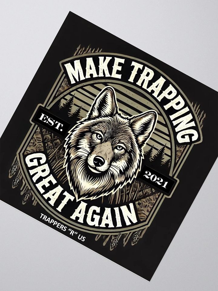 TRUS "Make Trapping Great Again" Sticker product image (7)