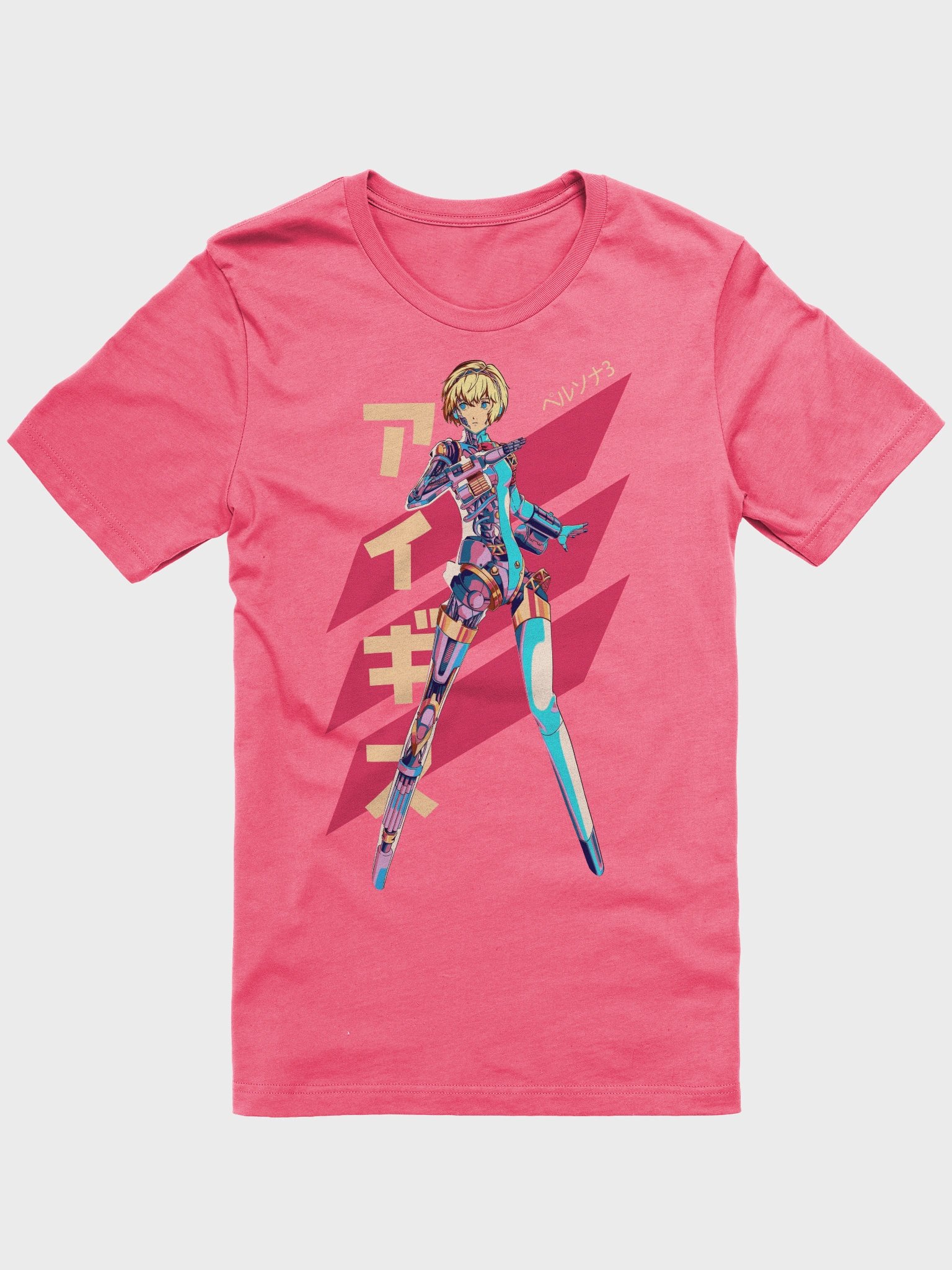 Android Girl Mark II Supersoft T-Shirt (Pink, Gold, Turquoise, Black, Orange, Light Blue) product image (3)