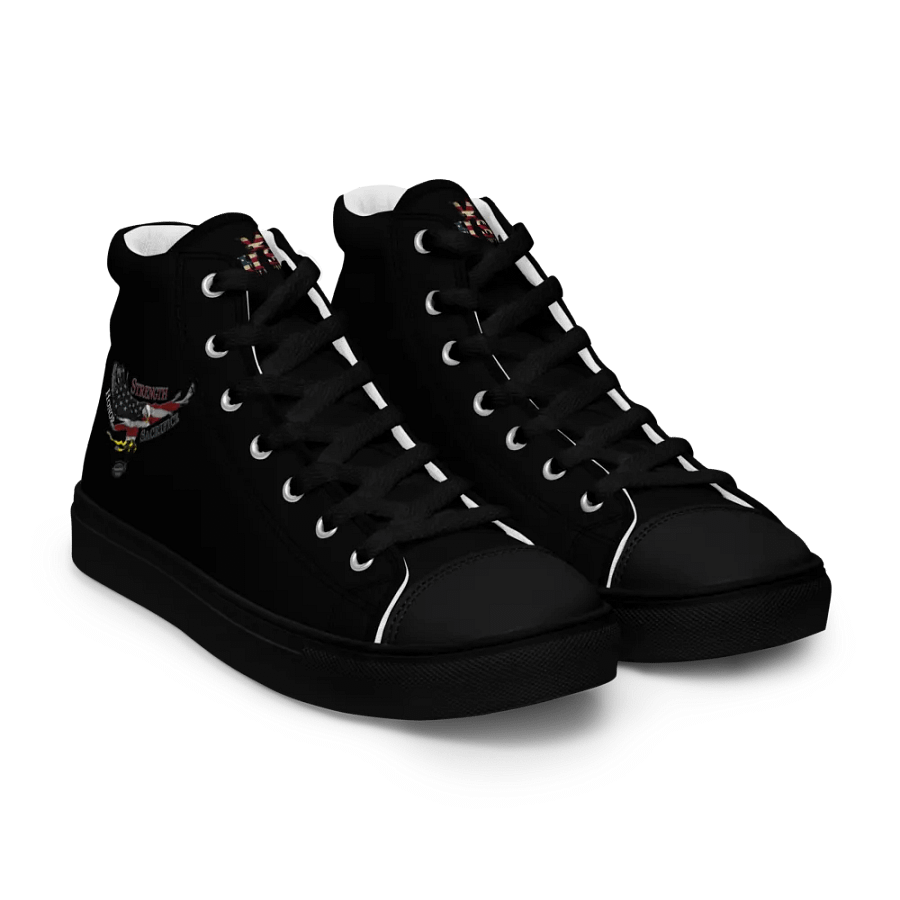 Freedom Nade Women's High Tops: Strength Honor Sacrifice Edition product image (11)