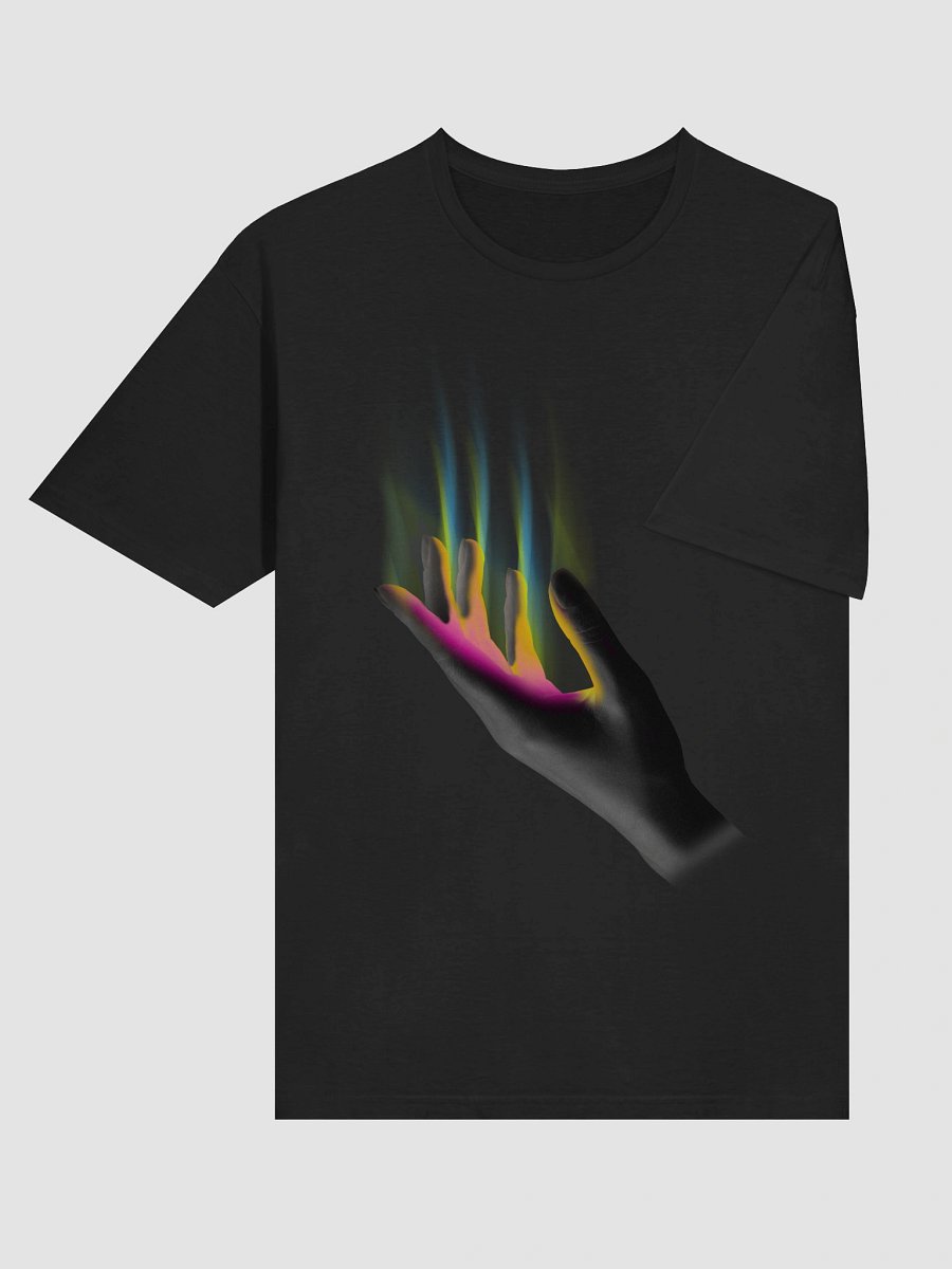 Neon Fire Hand Unisex Tee product image (7)
