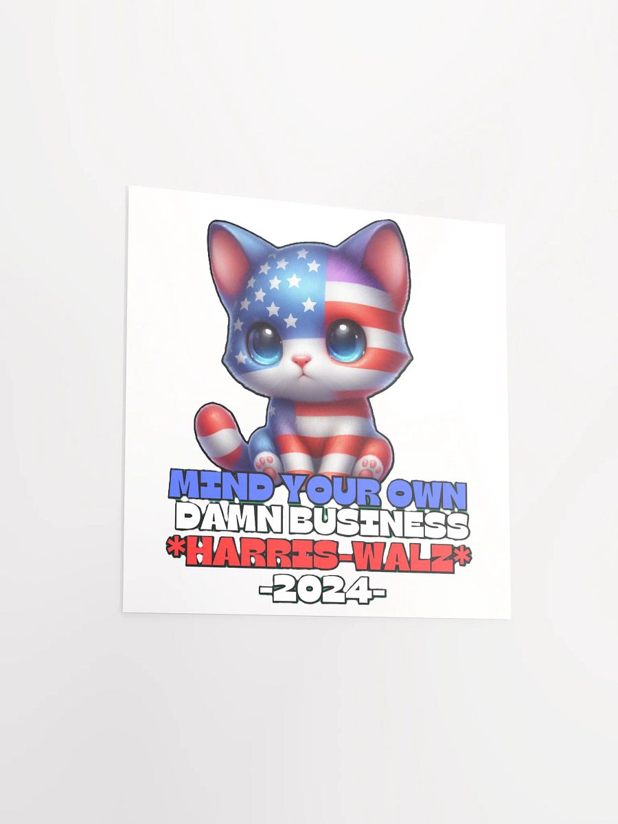 HARRIS-WALZ 2024 MIND YOUR OWN DAMN BUSINESS product image (11)