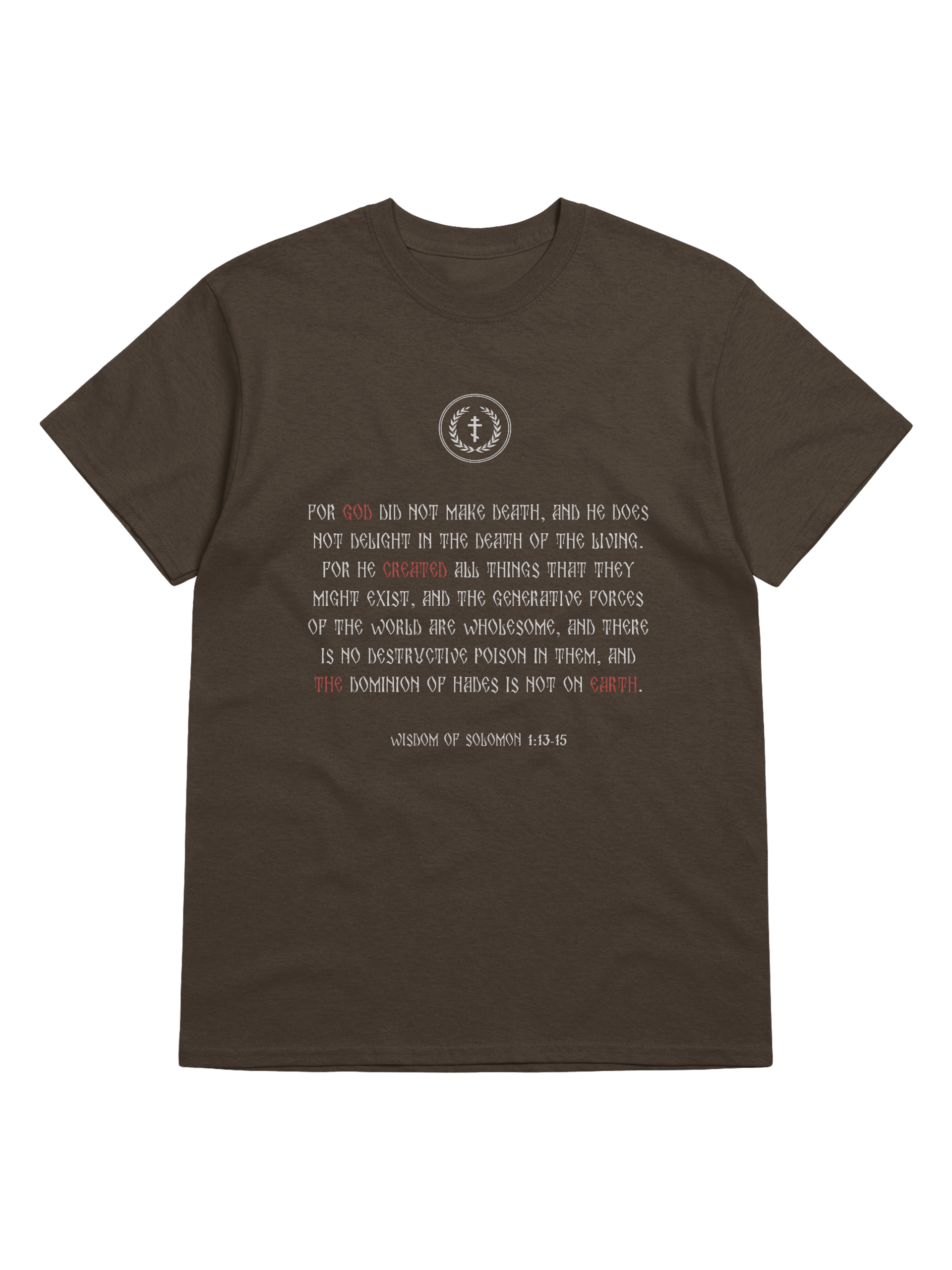 Sacred Script Heavyweight Tee product image (1)