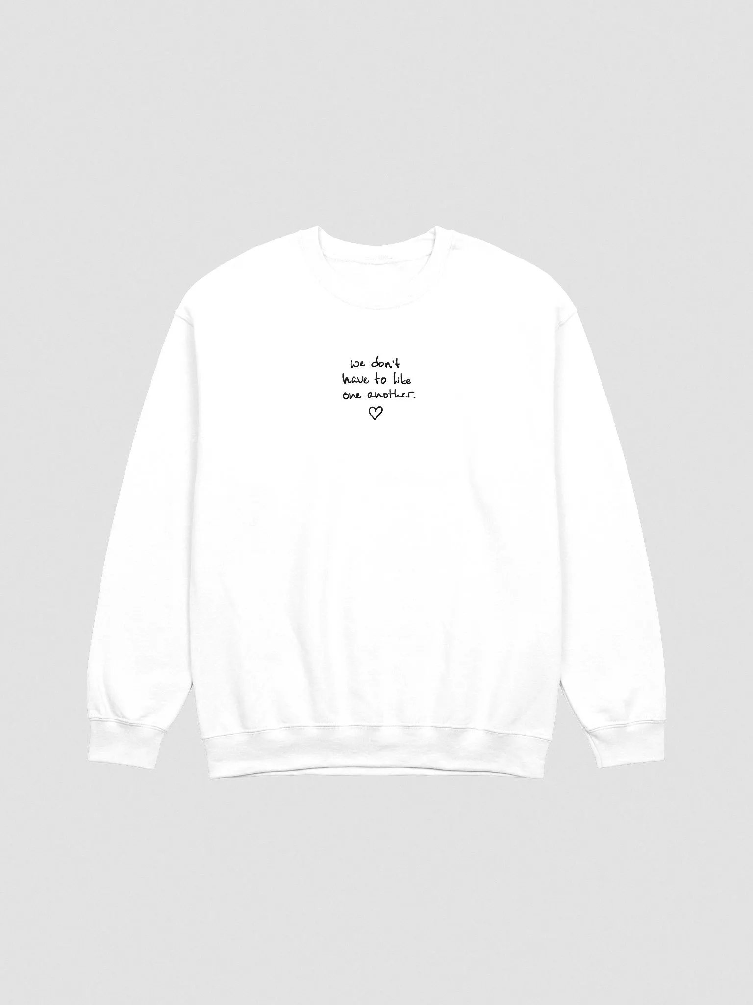 ONE ANOTHER (black) embroidered crewneck product image (4)