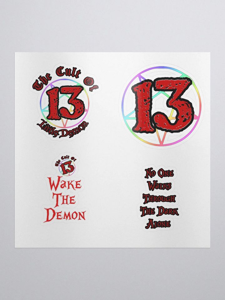 Cult Of 13 Stickers product image (1)