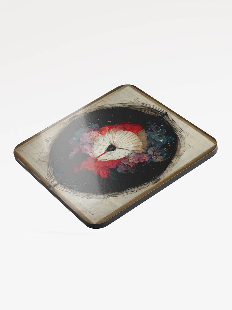 Cosmic Flora Cork Coaster product image (3)