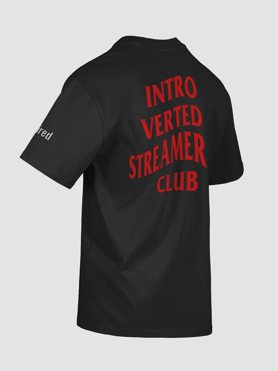 Introverted Streamer Club "Team Red" Oversized Tee product image (16)